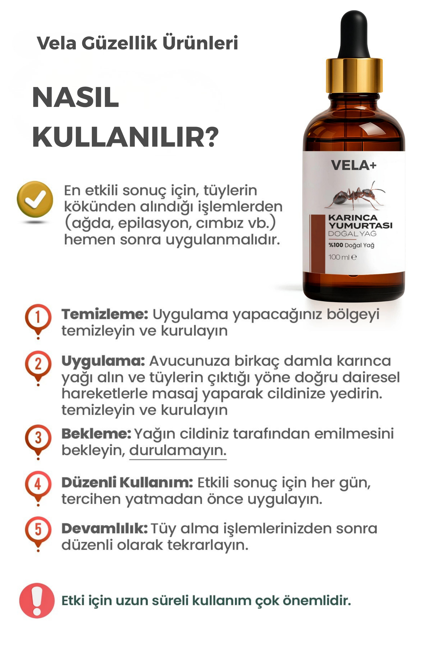 Karınca Yumurtası Yağı 100 ML