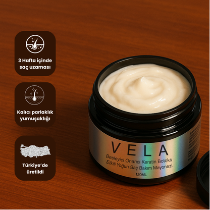 Besleyici Onarıcı Keratin Botoks Etkili Yoğun Saç Bakım Mayonezi 120 ML